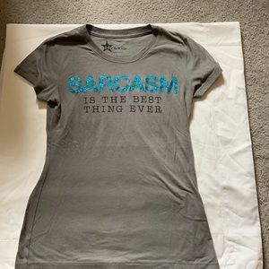 Tee shirt size large cute saying novelty